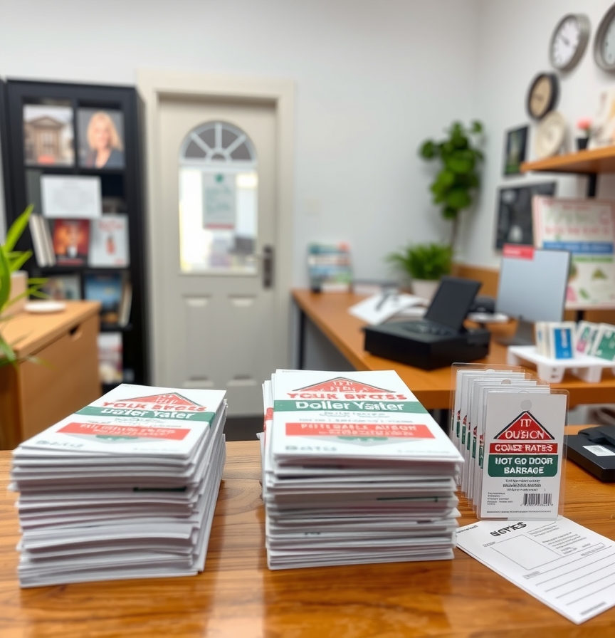 Quality check visual for Where to Make Custom Door Hangers Guide