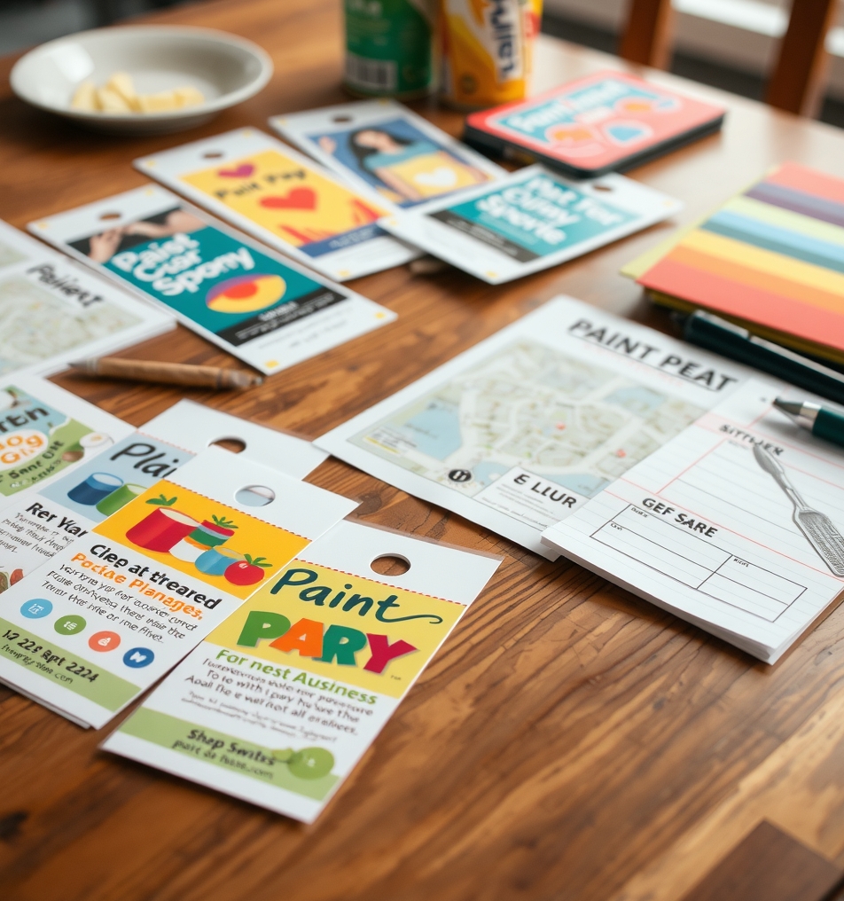 Paint Party Door Hangers Guide