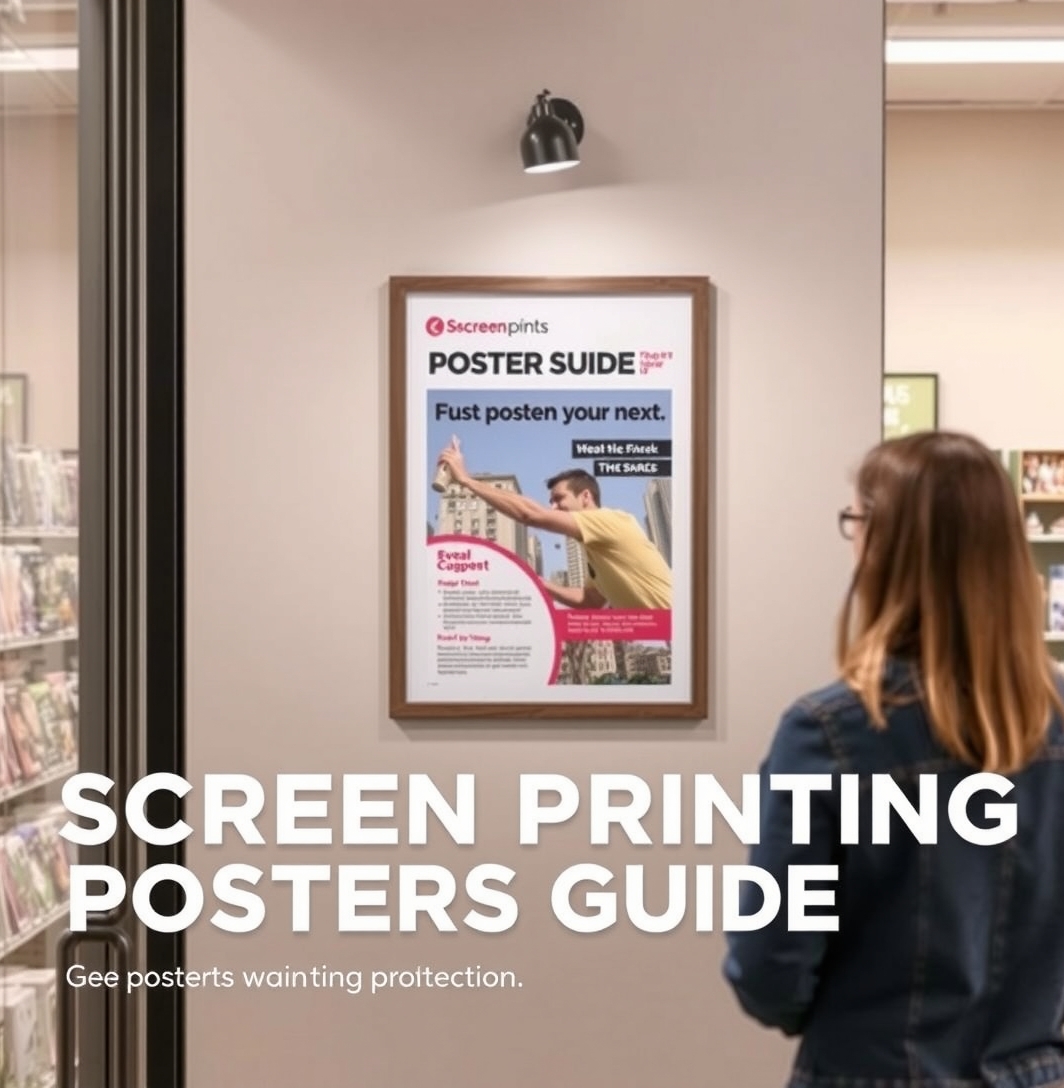 Checklist for Screen Printing Posters Guide