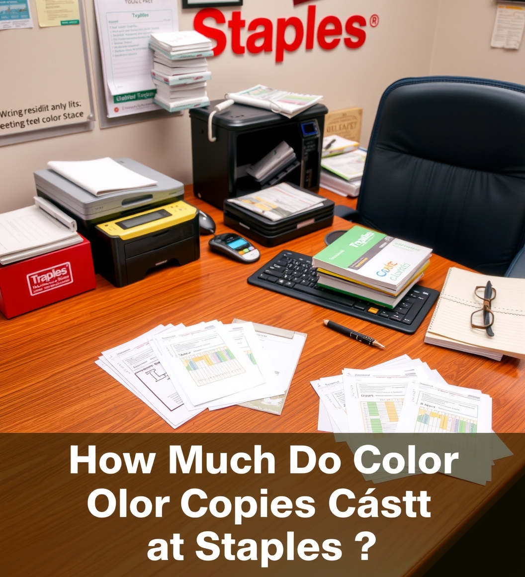 Quality check visual for How Much Do Color Copies Cost at Staples