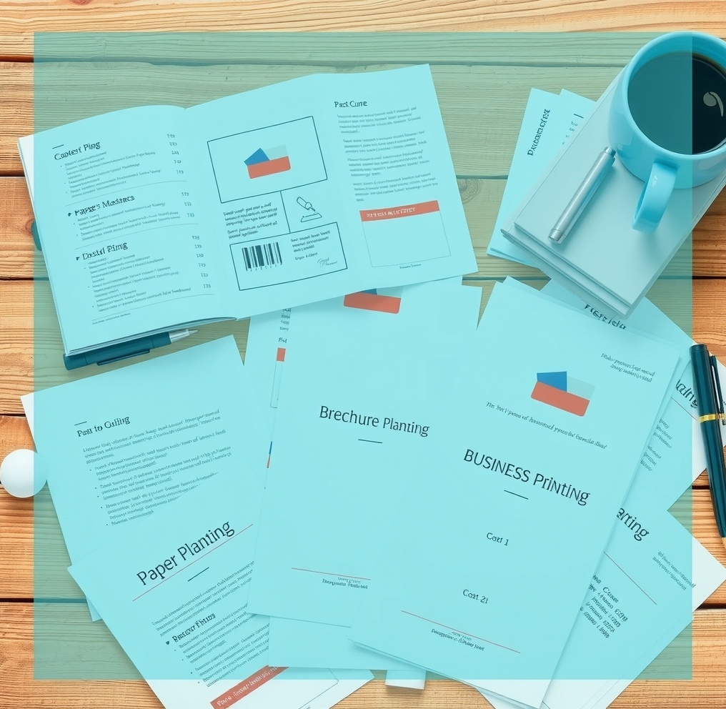 Preparation visual for Brochure Printing and Mailing Guide