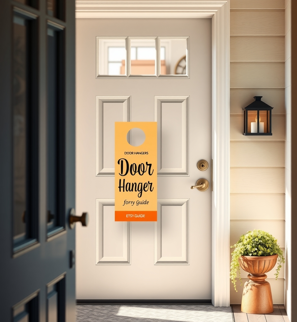 Checklist for Door Hangers Etsy Guide