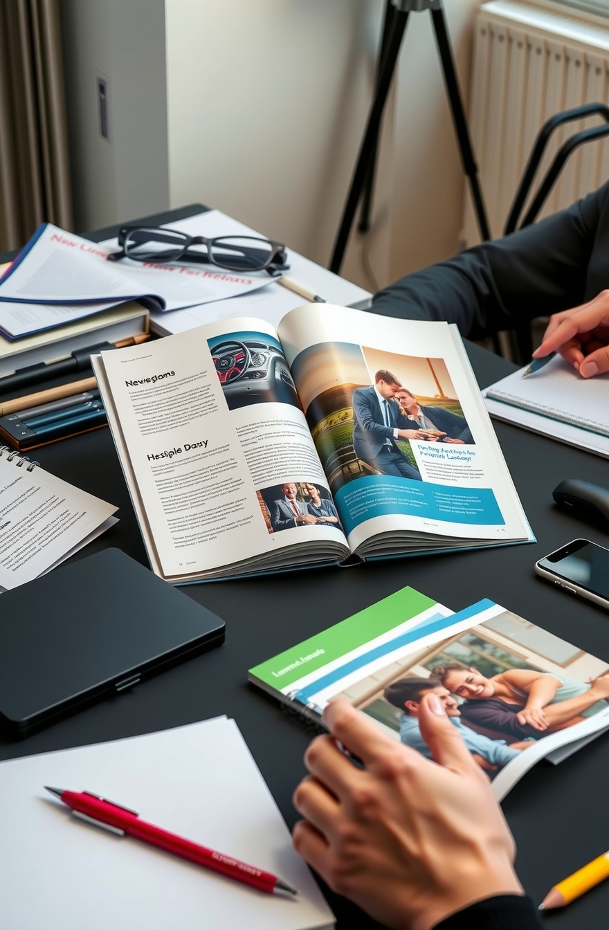 Quality check visual for Brochure Printing Edinburgh Guide