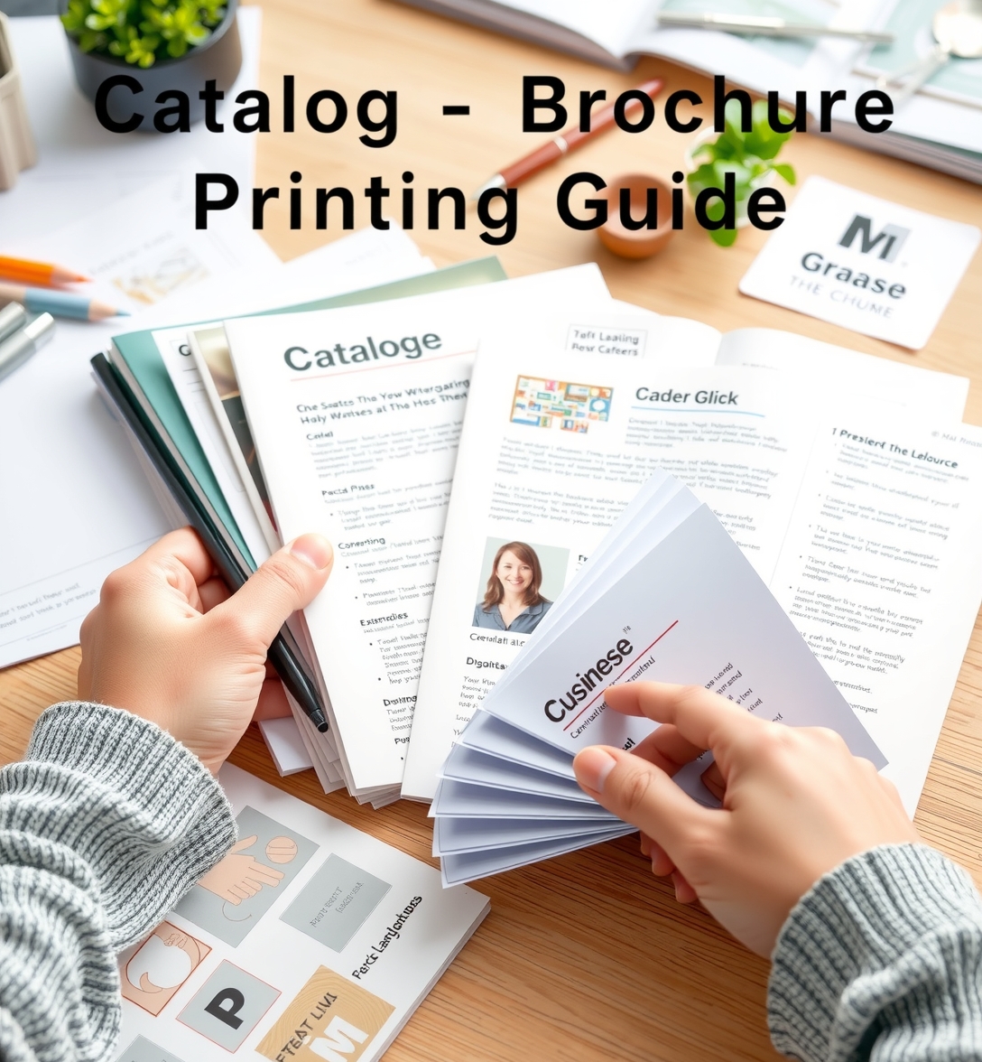 Checklist for Catalog Brochure Printing Guide