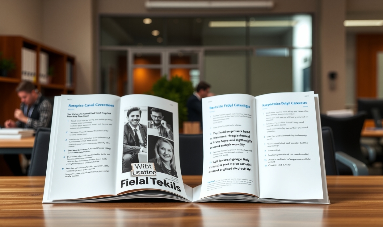 Custom Size Brochure Printing Examples