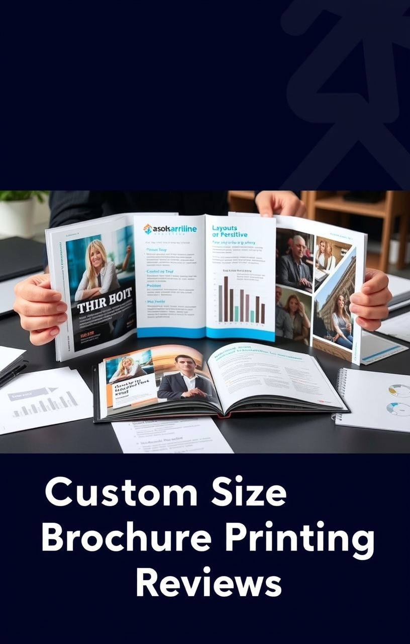 Preparation visual for Custom Size Brochure Printing Reviews