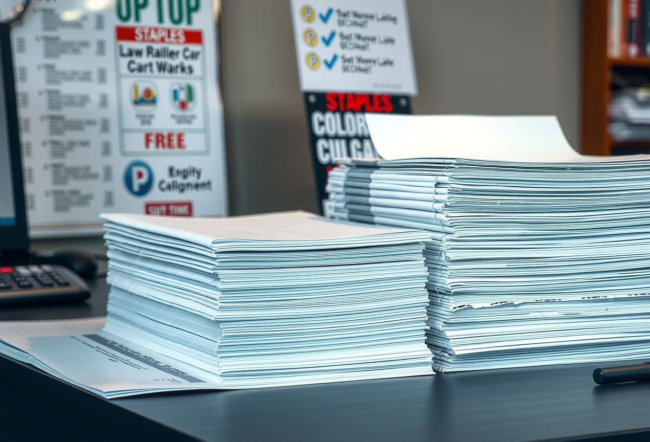 Preparation visual for Cheap Color Copies Near Me Staples