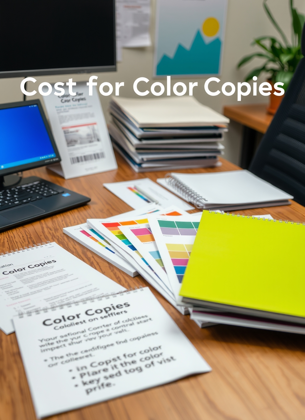 Checklist for Cost for Color Copies Near Me