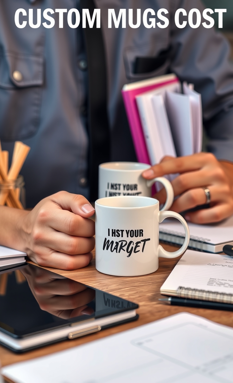 Preparation visual for Custom Mugs Cost