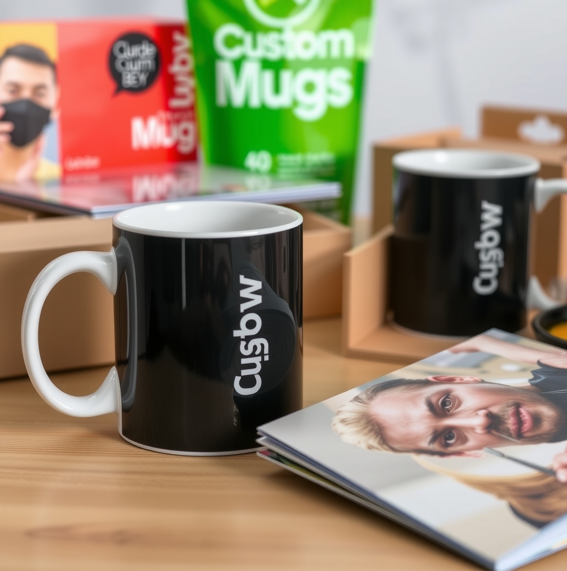 Quality check visual for Custom Mugs Cost