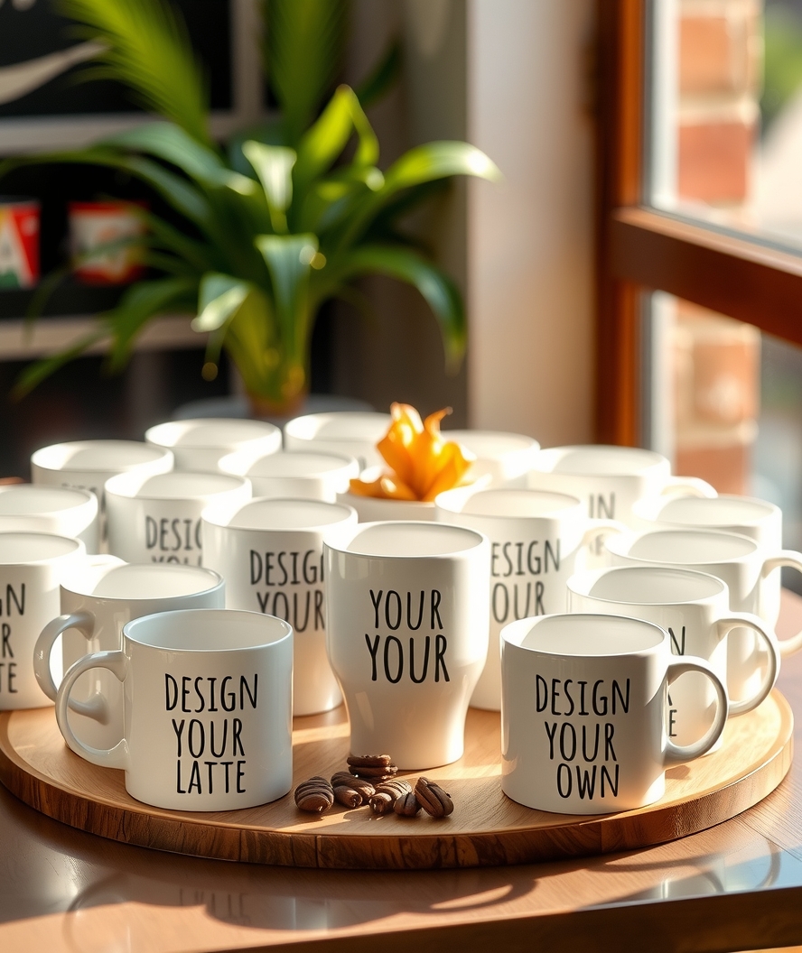 Checklist for Custom Mugs Design Your Own Latte