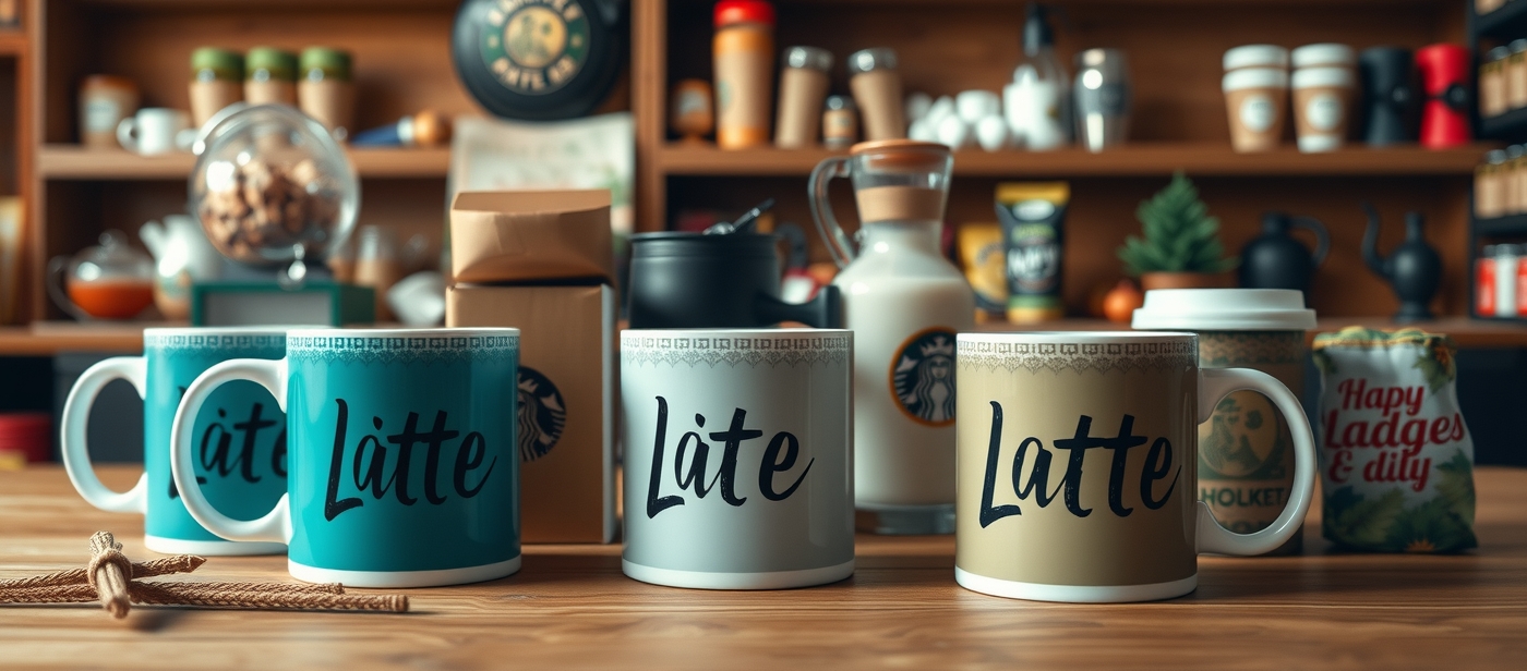 Preparation visual for Custom Mugs Design Your Own Latte