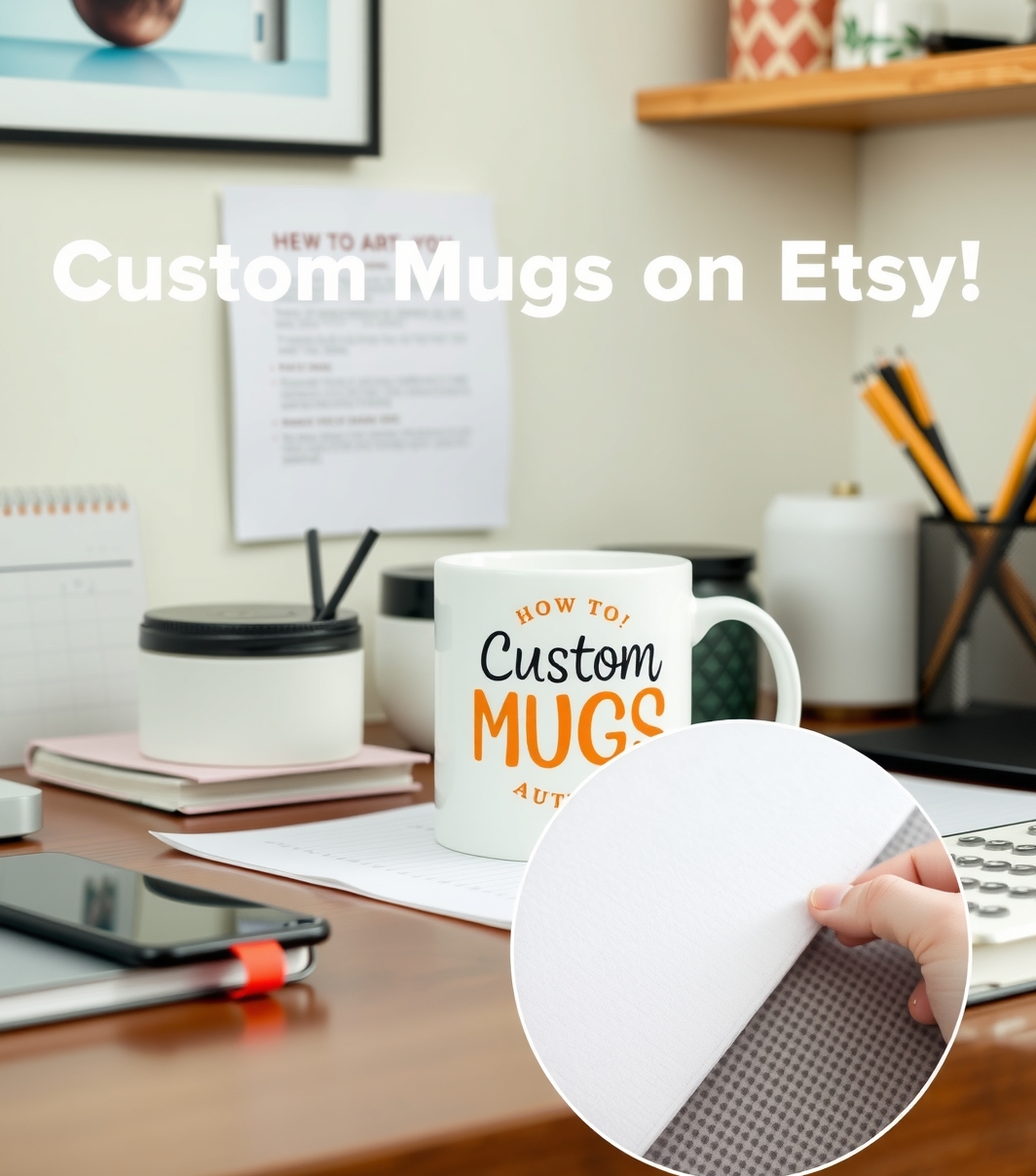 How to Make Custom Mugs on Etsy