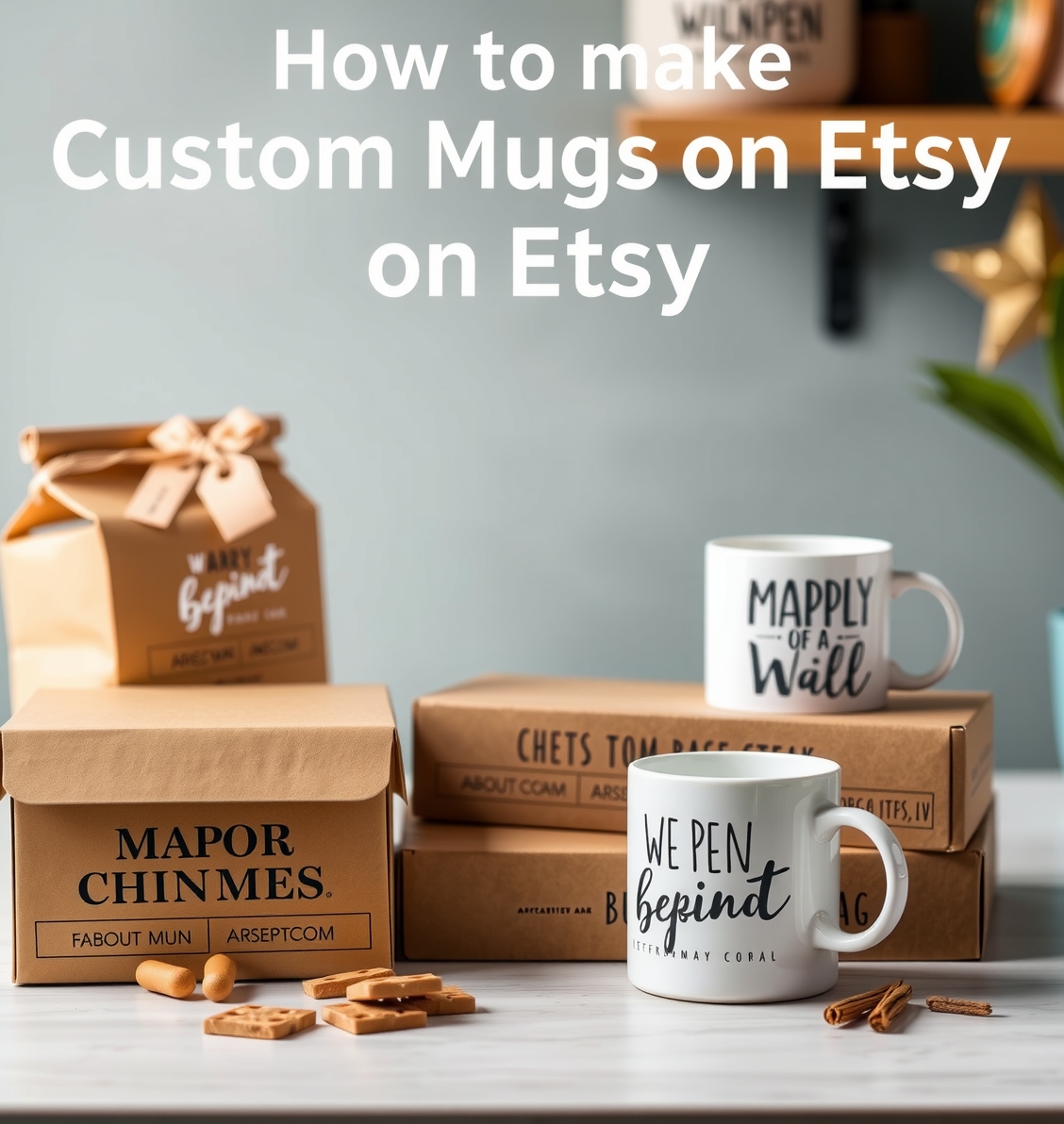 Preparation visual for How to Make Custom Mugs on Etsy