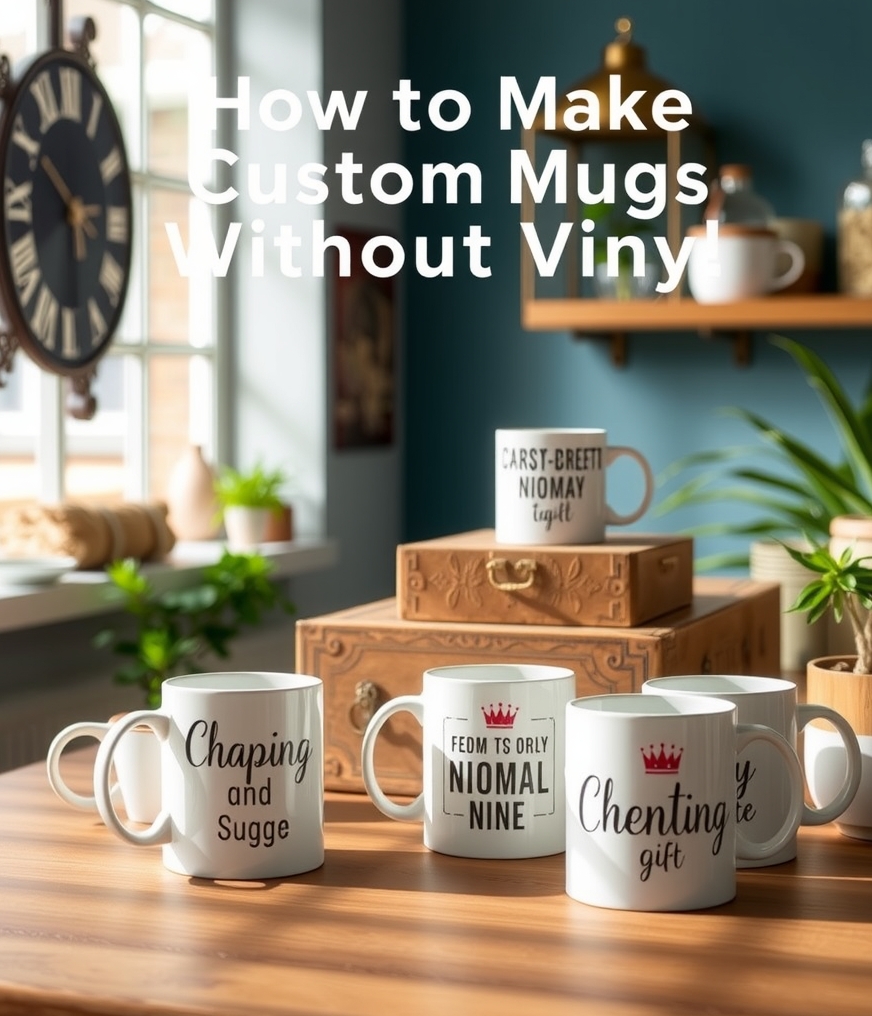 Checklist for How to Make Custom Mugs Without Vinyl