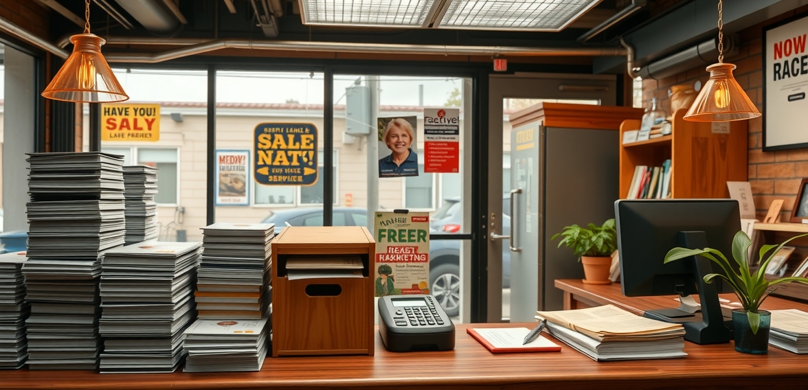 Preparation visual for Cheapest Place to Print Door Hangers