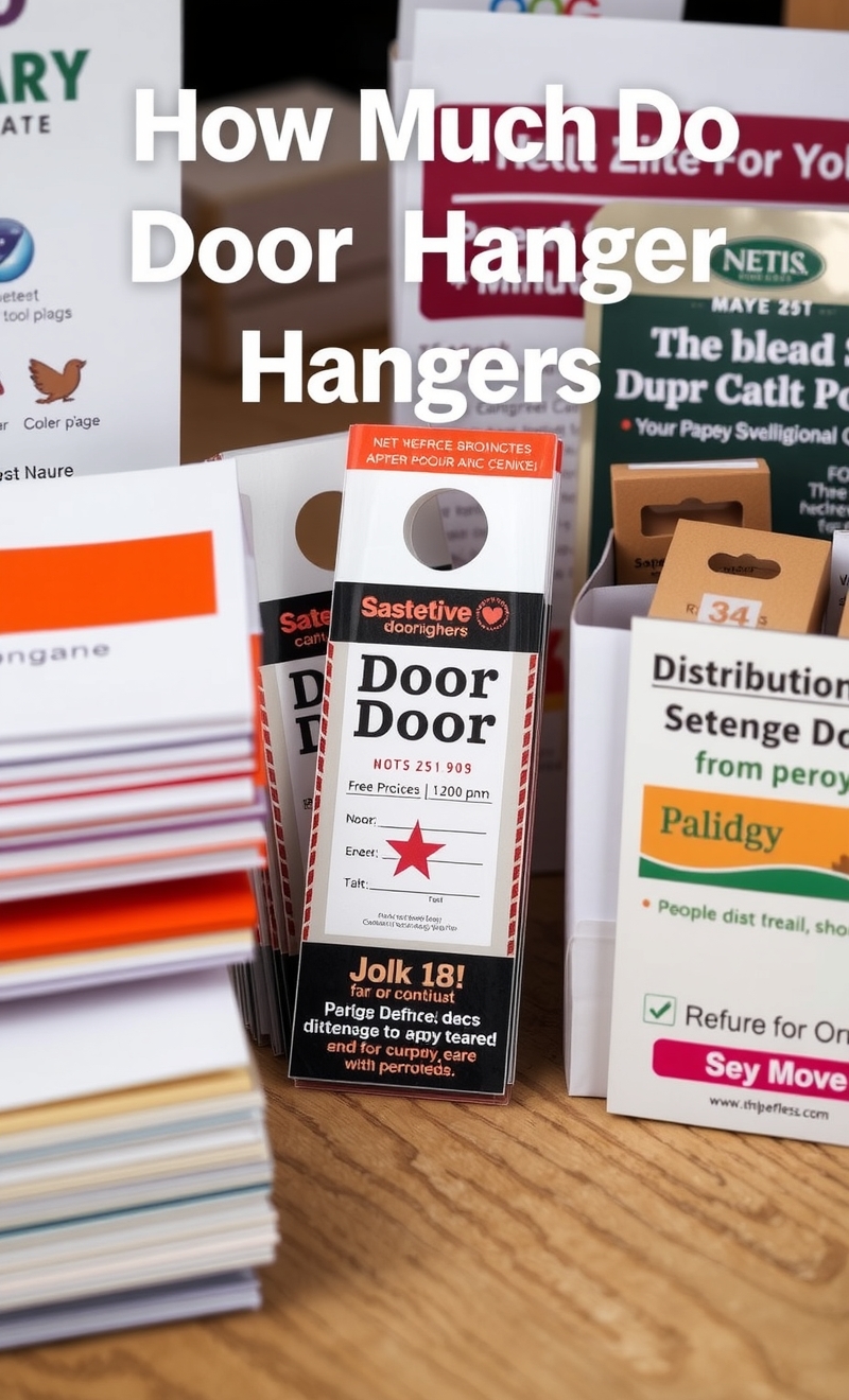 How Much Do Custom Door Hangers Cost