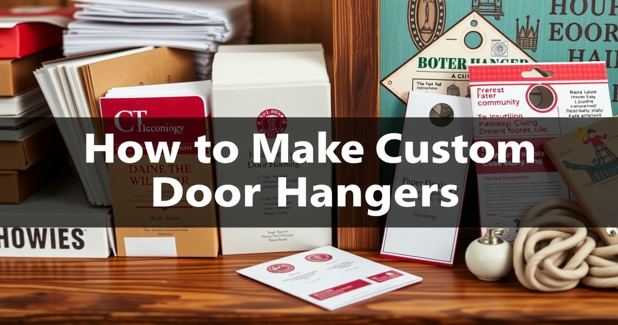 Evaluating the best How to Make Custom Door Hangers environment