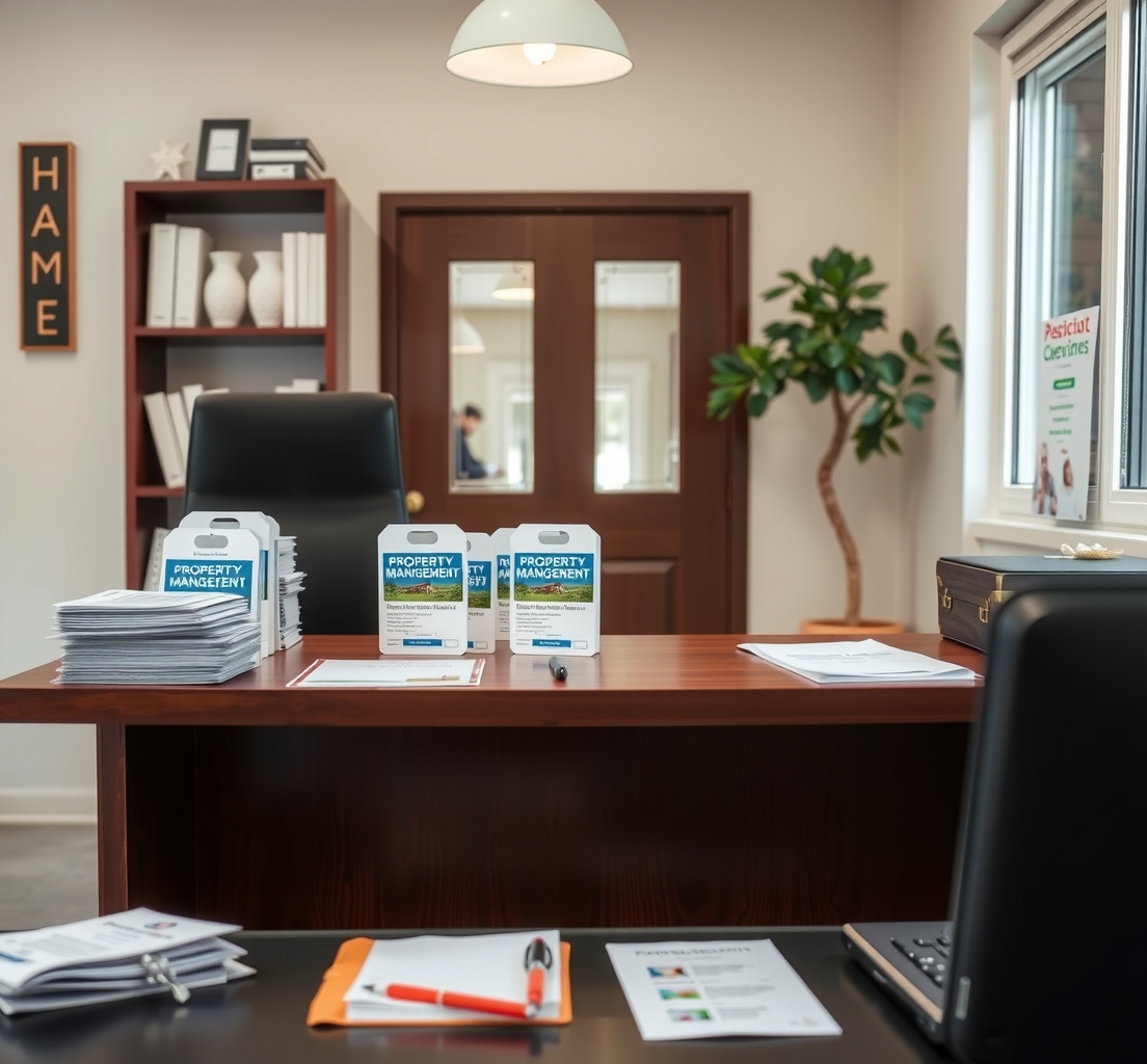 Quality check visual for Property Management Door Hangers Guide