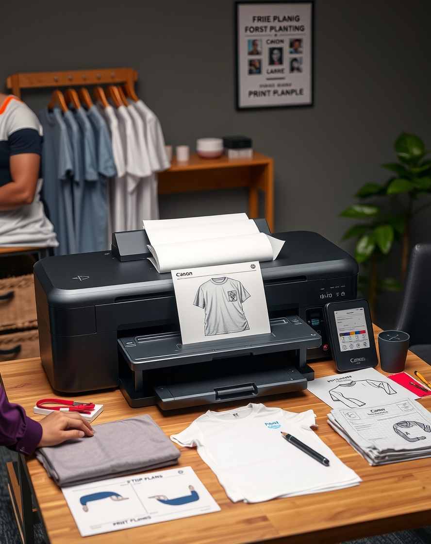 Quality check visual for Canon Printer for Tshirt Printing Guide