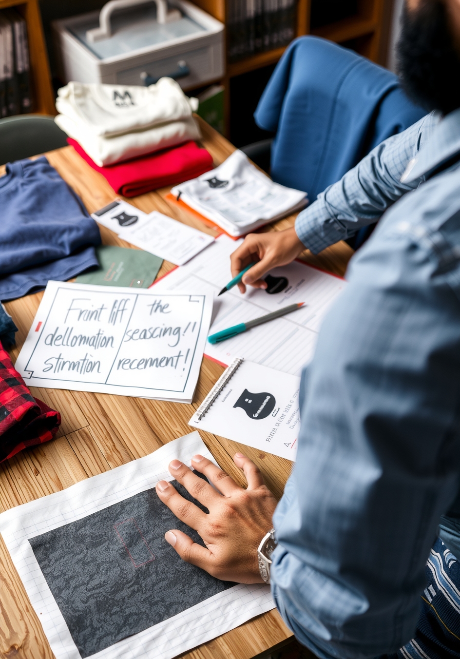 Preparation visual for Is Tshirt Printing Profitable in India Guide