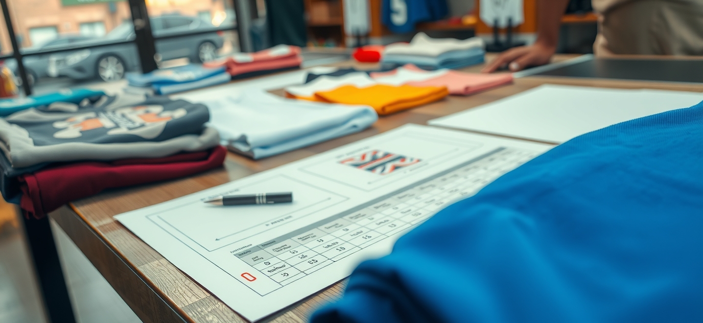 Preparation visual for Nearby Tshirt Printing Shop Guide