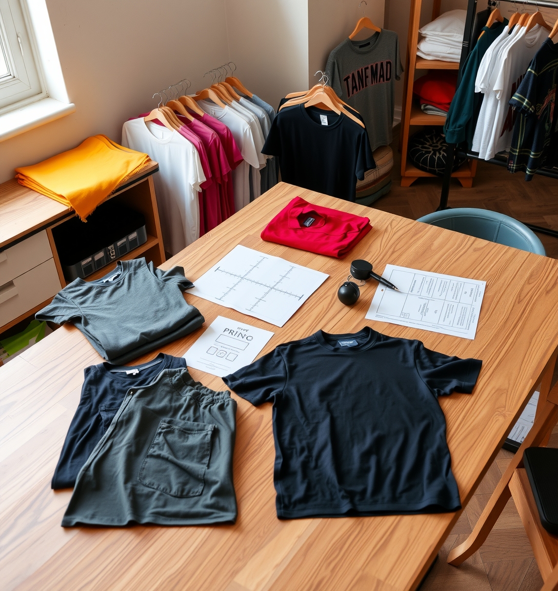 Preparation visual for Tshirt Printing Affordable