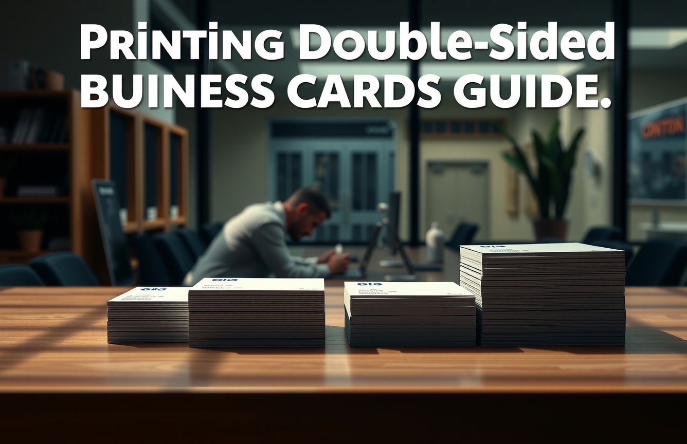 Printing Double Sided Business Cards Guide