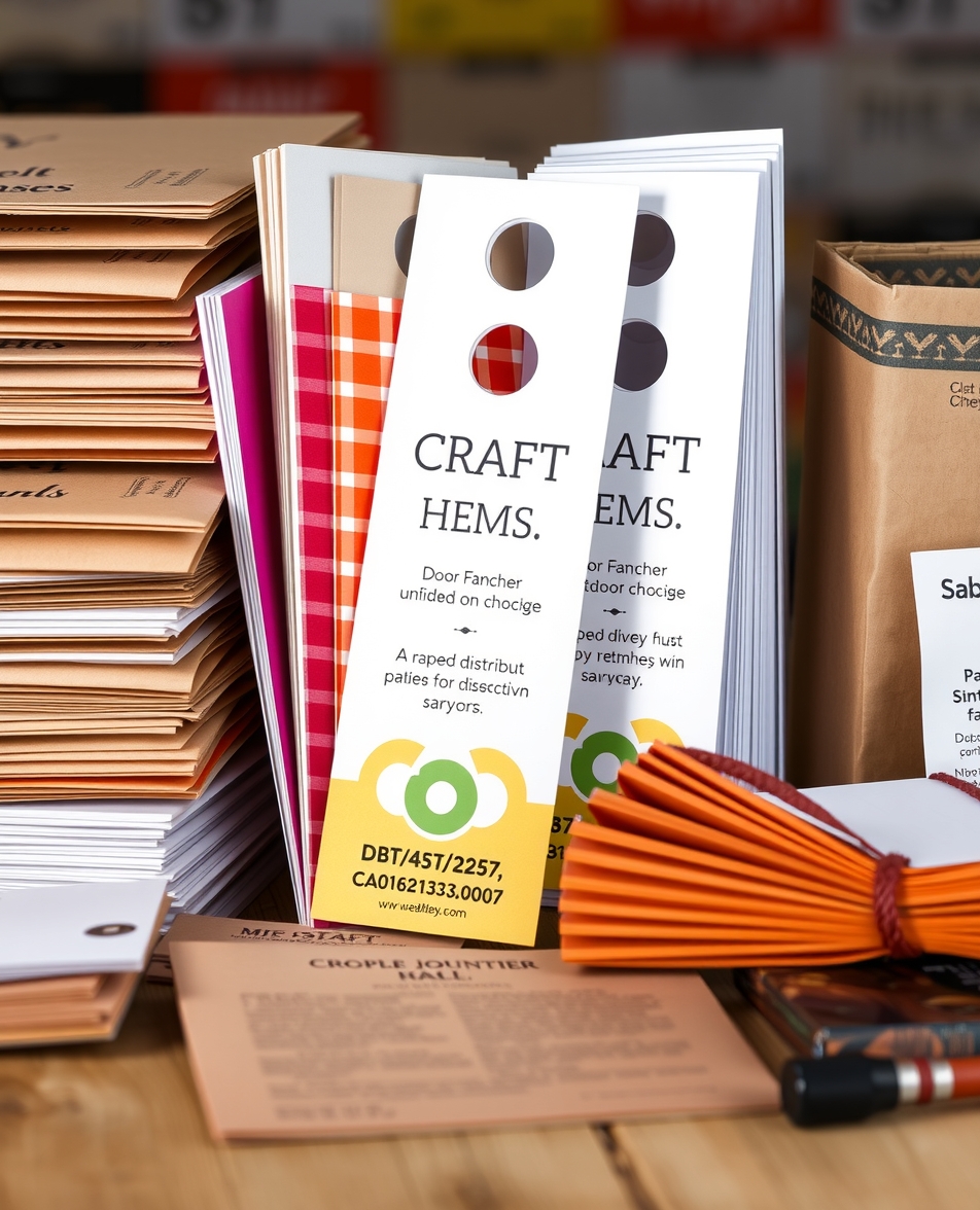 Preparation visual for Craft Door Hangers Guide