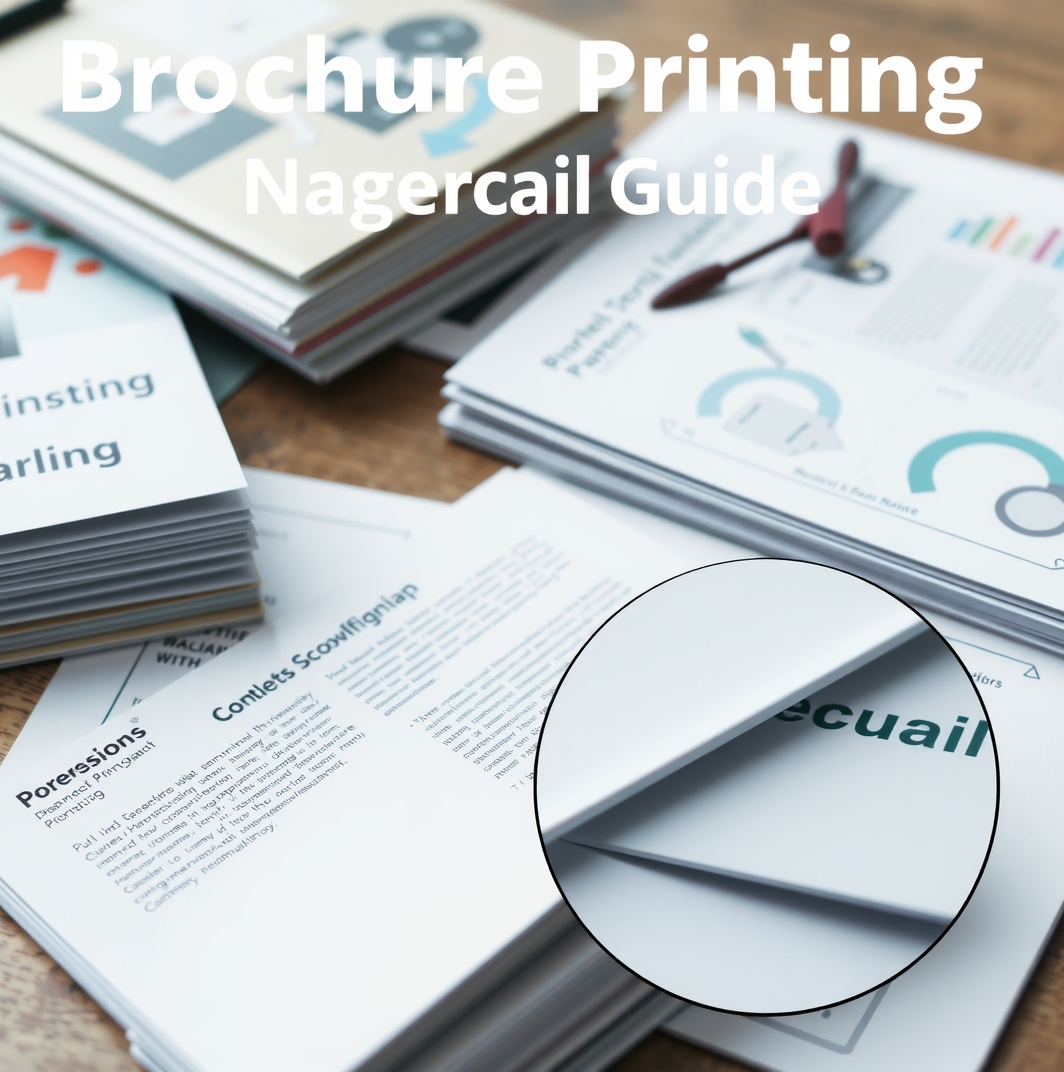 Checklist for Brochure Printing Service Nagercoil Guide