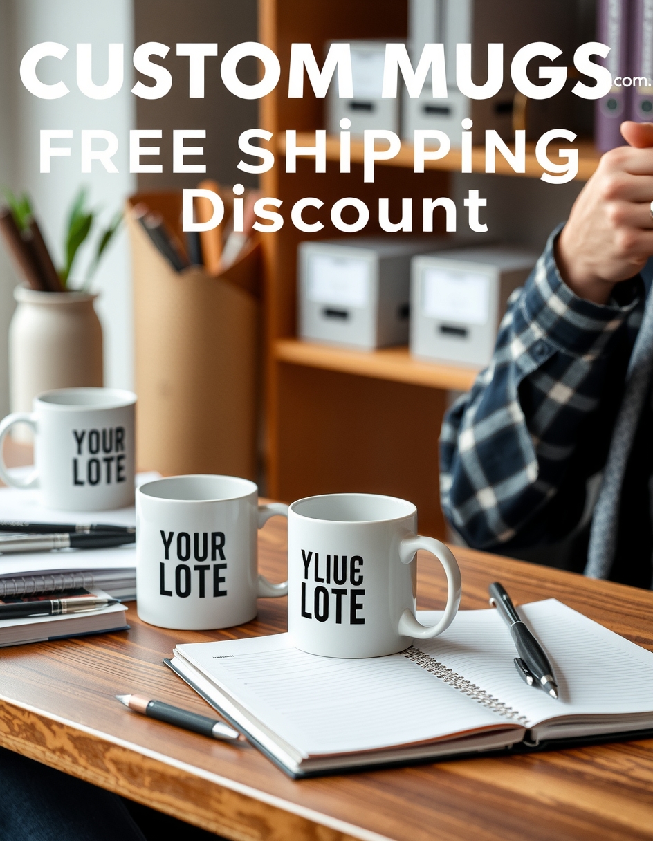 Preparation visual for Custom Mugs Free Shipping Discount