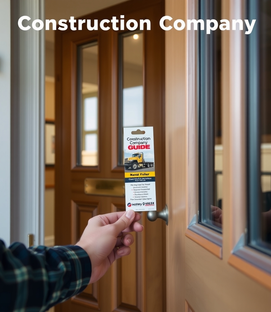 Checklist for Construction Company Door Hangers Guide