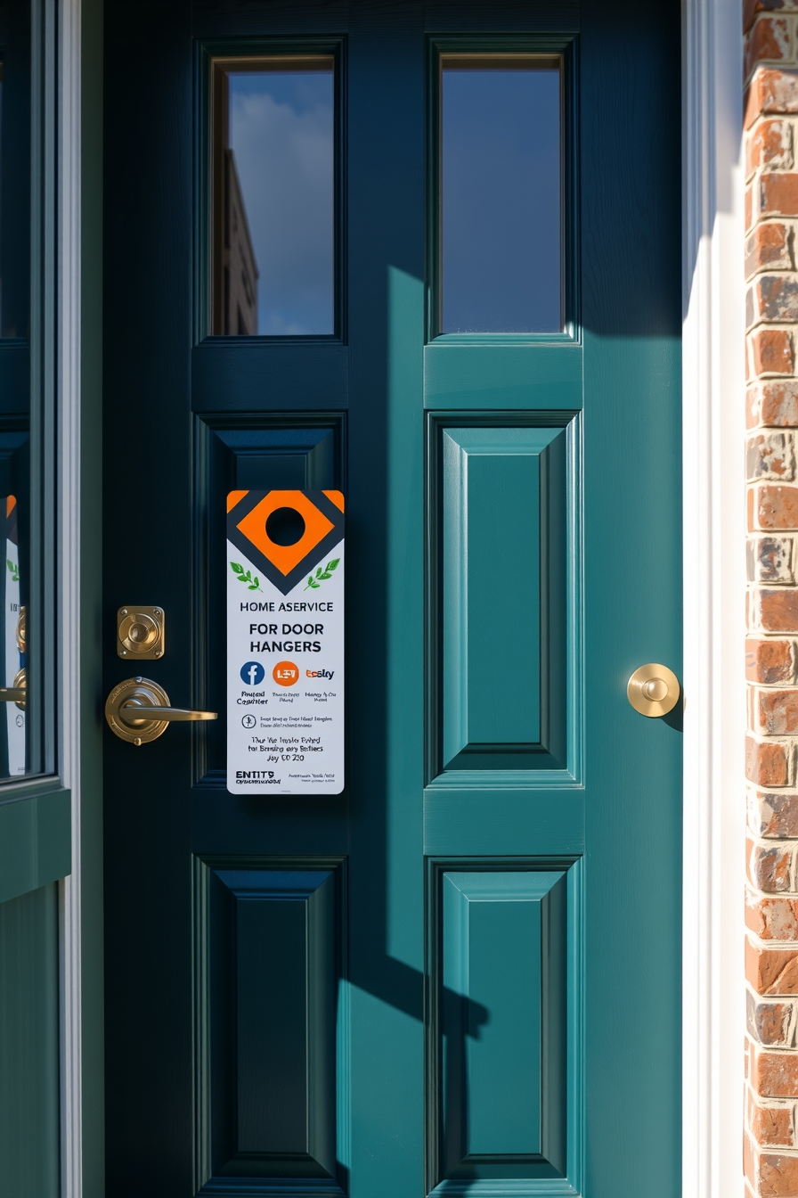 Preparation visual for Home Service Door Hangers Guide