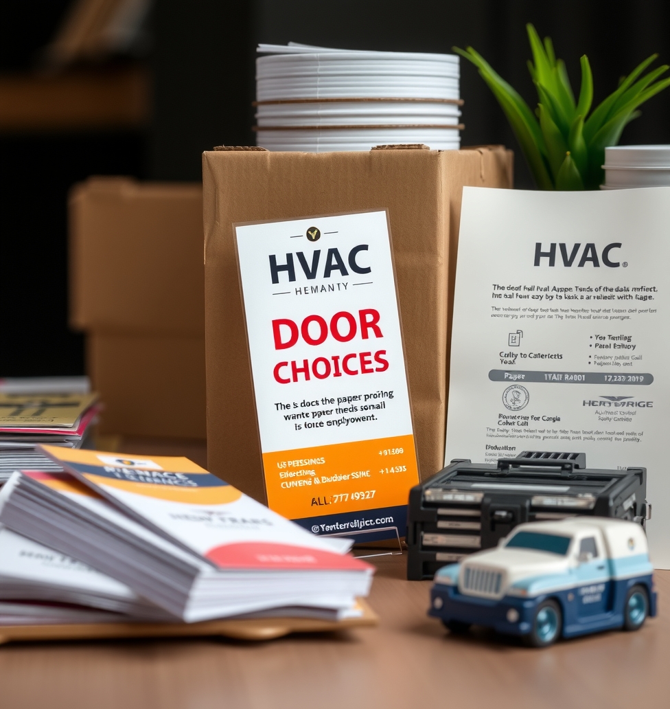 Hvac Company Door Hangers Guide hero image