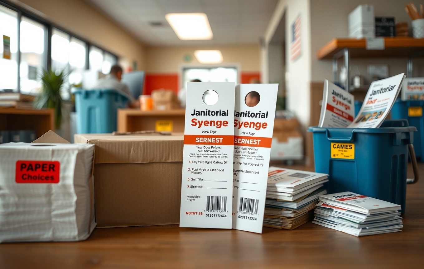 Evaluating the best Janitorial Service Door Hangers Guide environment