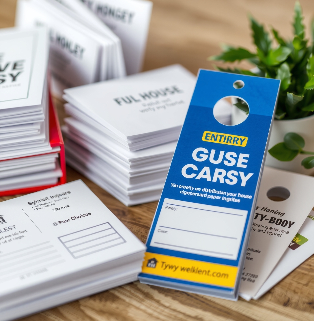 We Buy Houses Cash Door Hangers Guide hero image