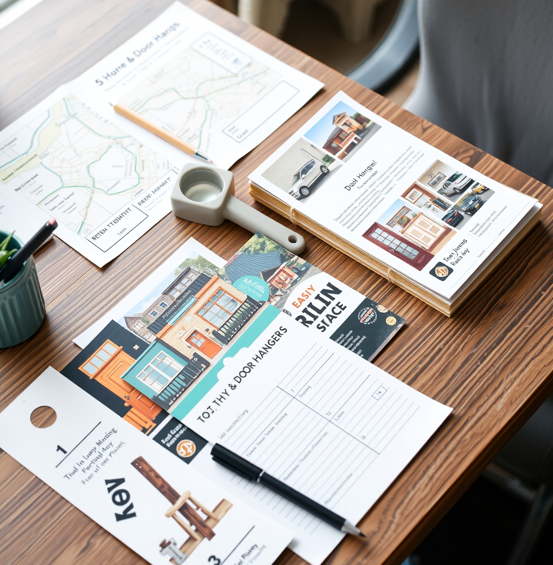 Preparation visual for Handmade Door Hangers Guide