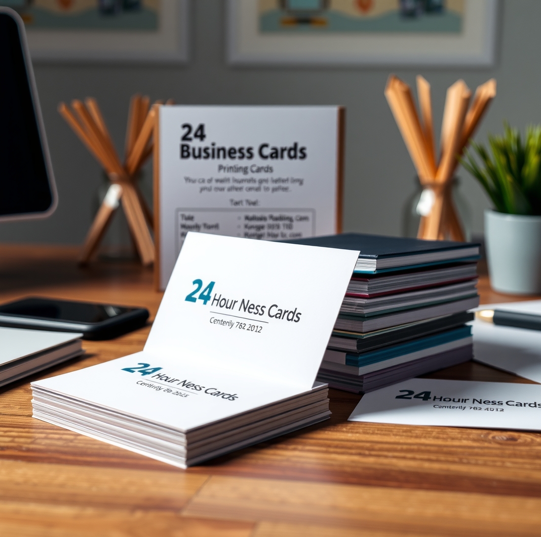 Quality check visual for 24 Hour Business Cards Printing Guide