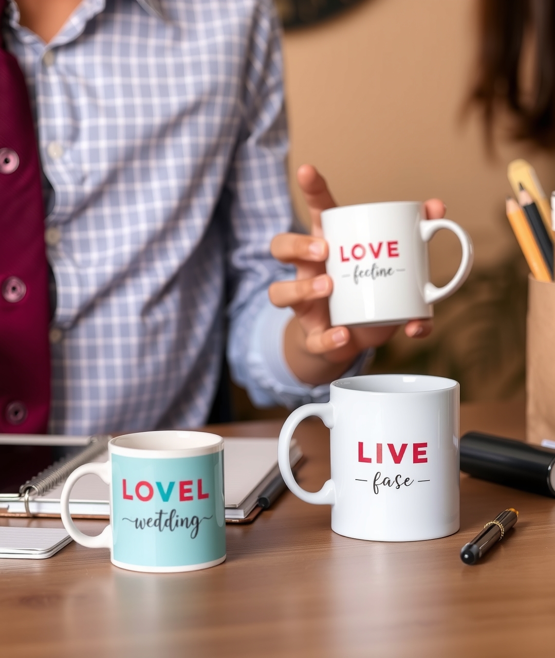 Preparation visual for Family Custom Mugs Guide