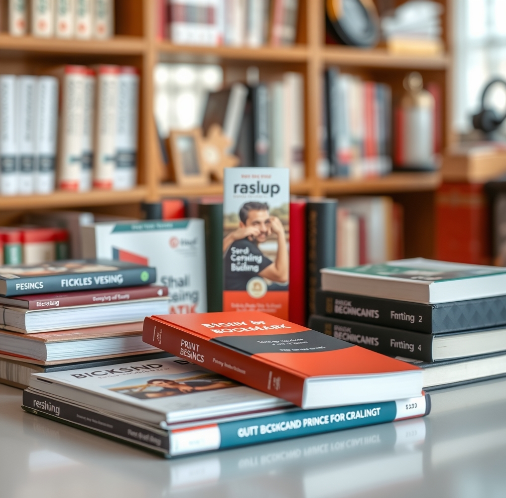 Preparation visual for Bookmarks Printing Services