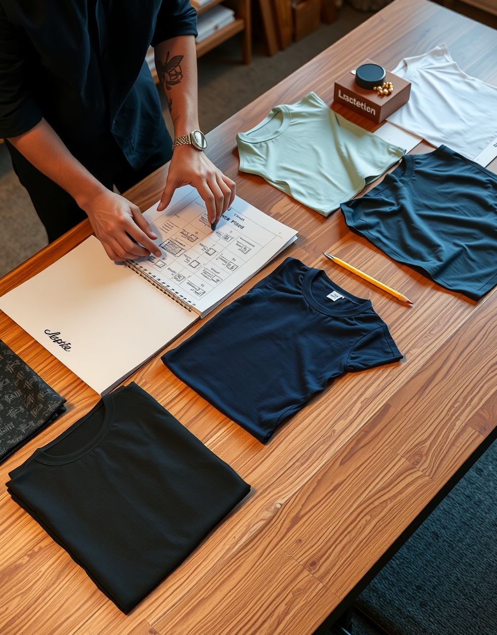 Preparation visual for Tshirt Printing Image Guide