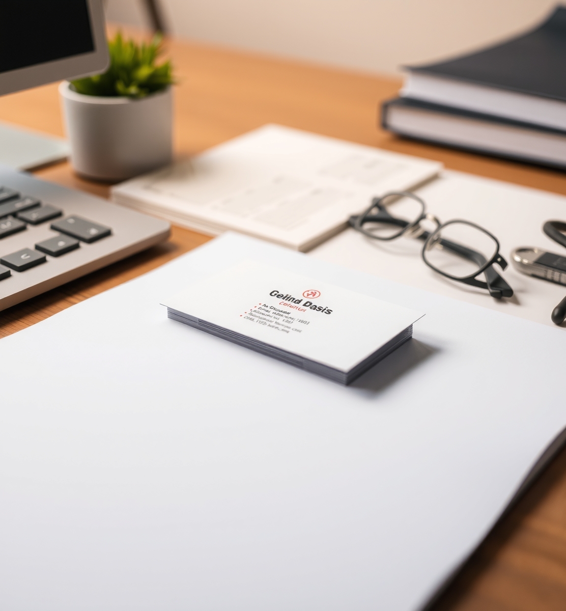 Preparation visual for Business Cards Printing in Las Vegas Guide