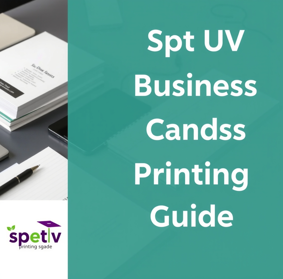 Preparation visual for Spot Uv Business Cards Printing Guide