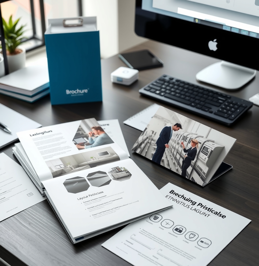 Preparation visual for 8.5x11 Brochure Printing Cost