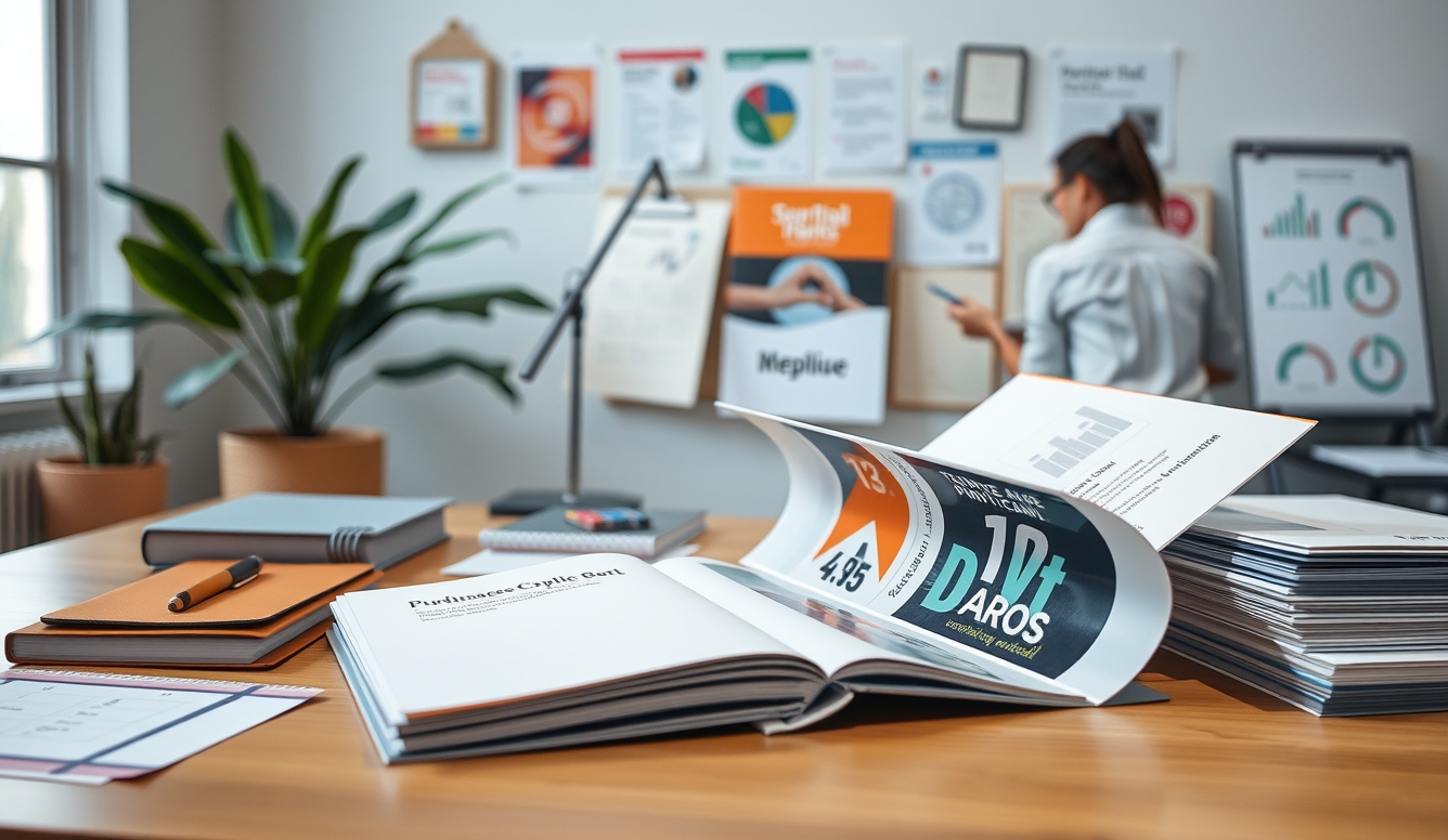 Brochure Printing on Cardstock