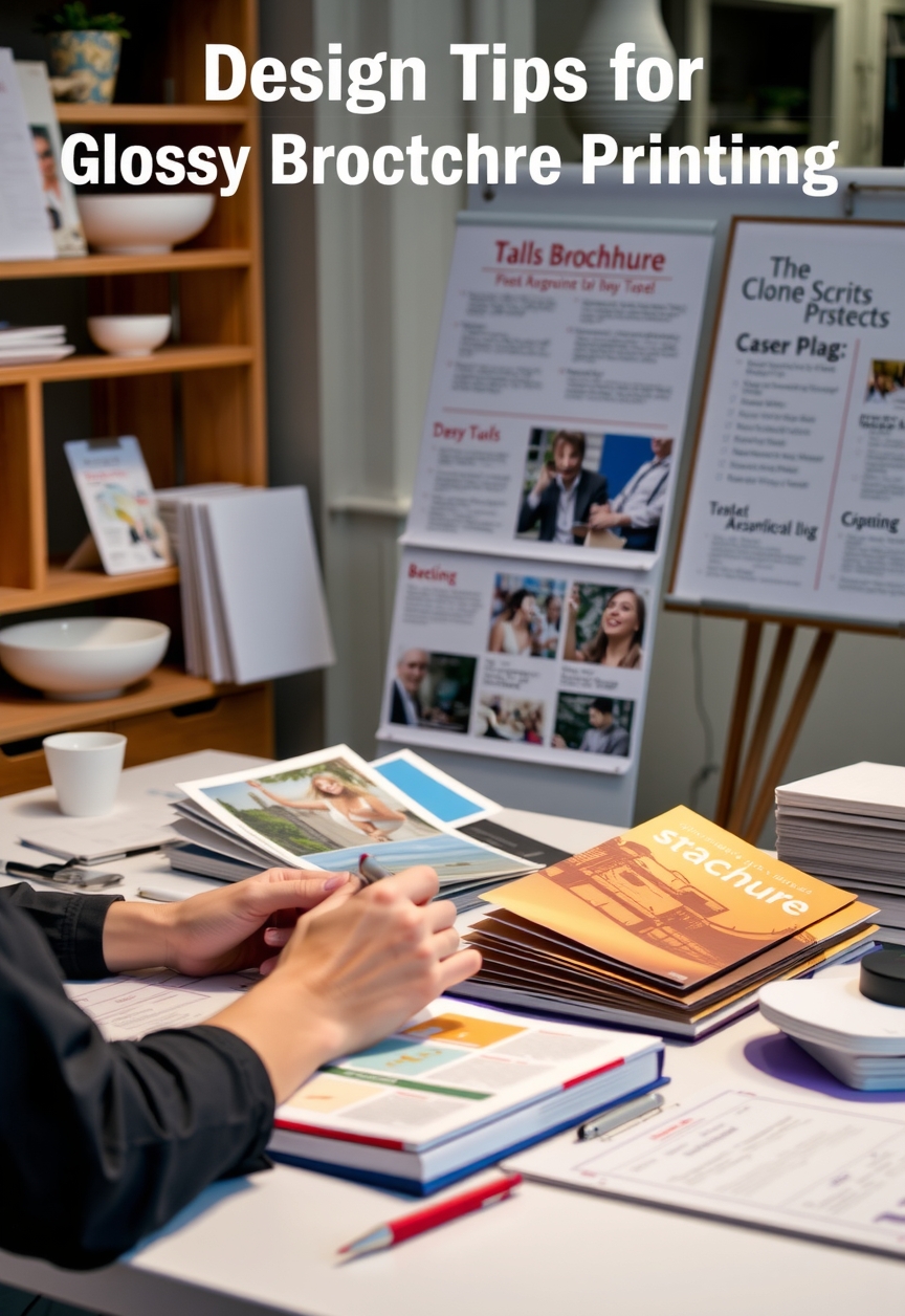 Checklist for Design Tips for Glossy Brochure Printing