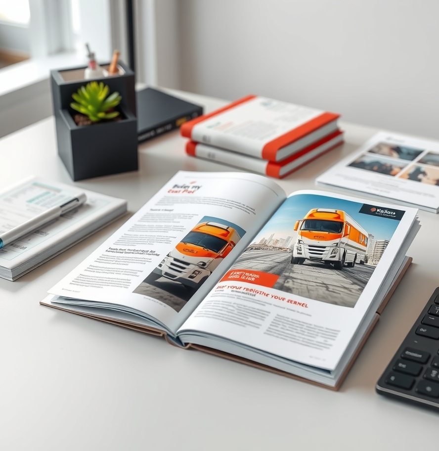 Preparation visual for Design Tips for Glossy Brochure Printing