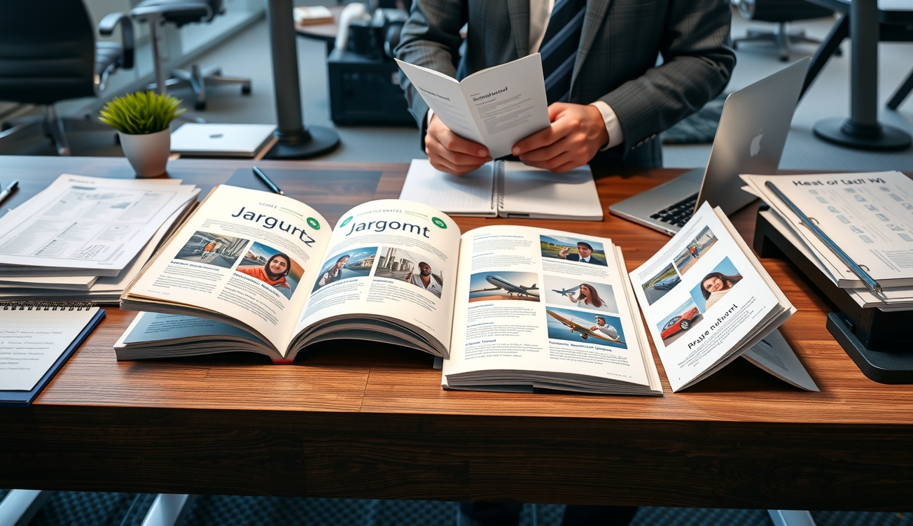 Quality check visual for Local Brochure Printing Design