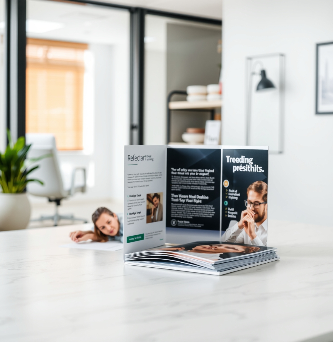 Trifold Brochure Printing Size