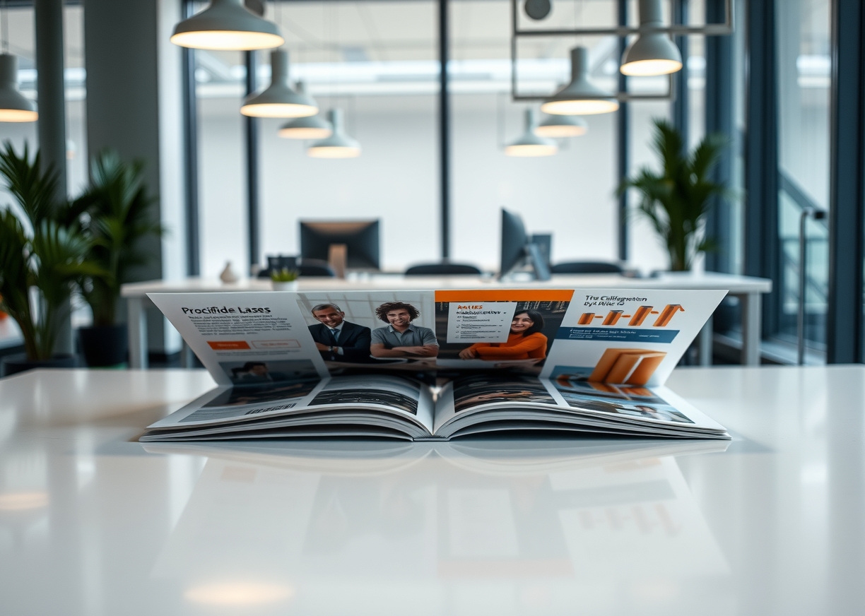 Unique Brochure Printing Design hero image